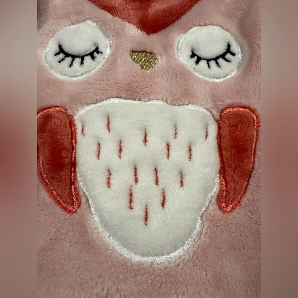PENELOPE MACK Toddler Girl’s Faux Fur 3D‎ Owl Sweatshirt Cozy Woodland Size 2T
